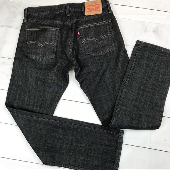 Levi's Other - Men’s Levi’s 32X32 514 Dark Grey Straight Jeans